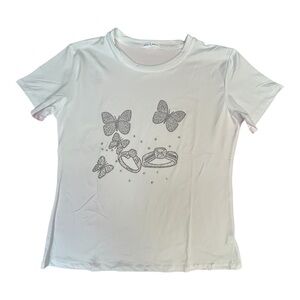 White Butterfly Women’s T-Shirt